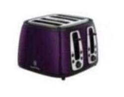 Russell Hobbs Heritage 18441 4-Slice Toaster - Metallic Purple